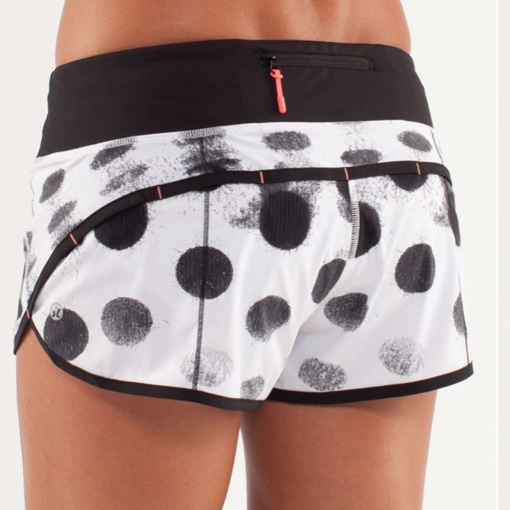 Lululemon Seaside Dot Speed Shorts Size 2